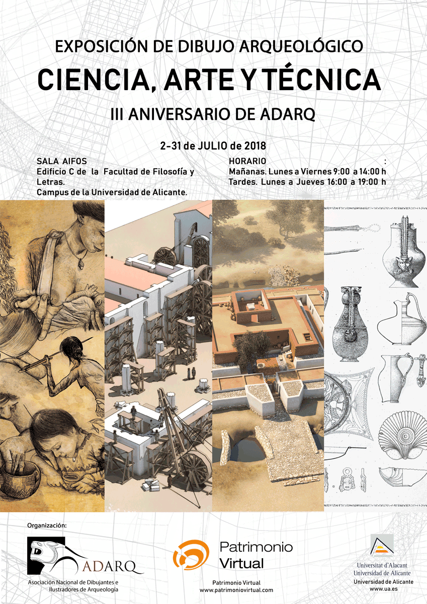 Dibujo arqueológico: Ciencia, Arte y Técnica de ADARQ 